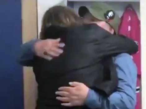 Para el recuerdo: el emotivo abrazo de apoyo de Caniggia a Diego Maradona