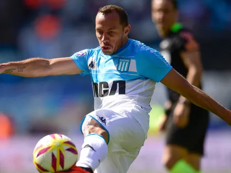 El fastidio total de Marcelo Díaz tras el empate de Racing