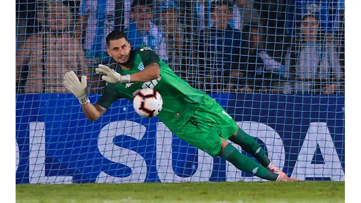 Gabriel Arias la rompió en el empate de Racing ante Central.