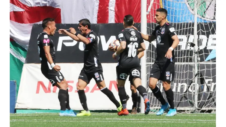 Colo Colo celebró en La Florida.