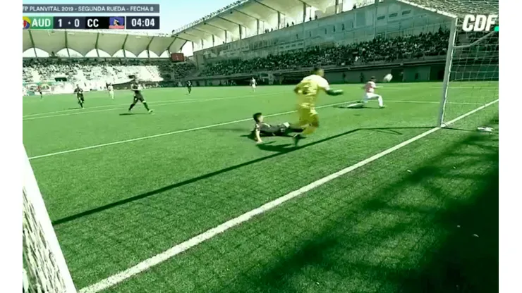 ¡Lo gana de entrada! Rodrigo Holgado pone el 1-0 de Audax Italiano ante Colo Colo