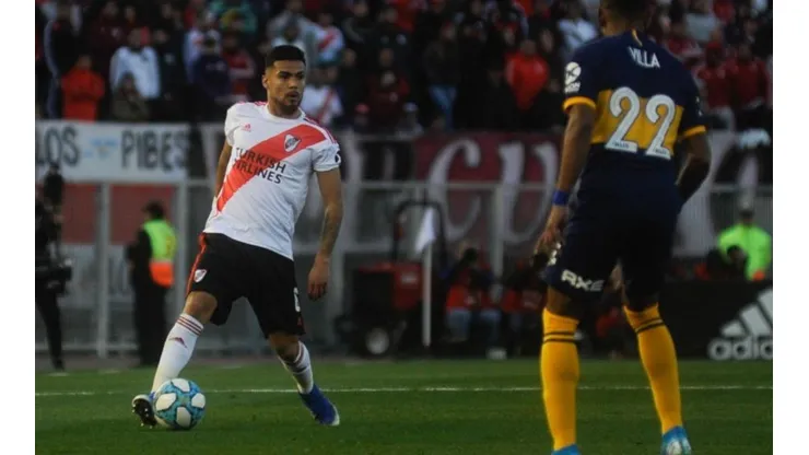 Paulo Díaz es convocado en River para duelo ante Boca por Libertadores