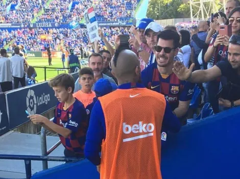 Arturo Vidal: "Gracias por el cariño y el respeto"