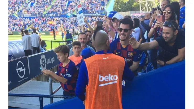 El King no jugó ante el Getafe