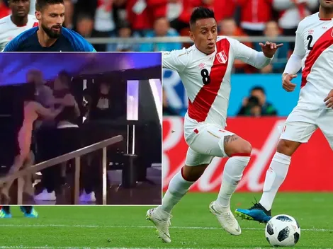 Sorprenden al peruano Cueva repartiendo combos en un bar brasileño