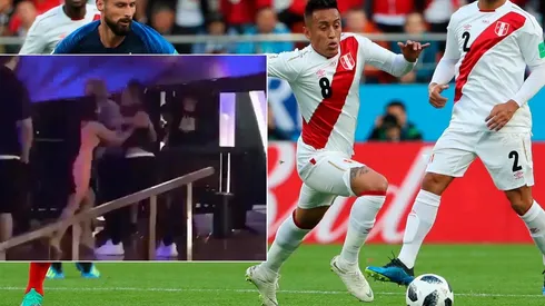 Sorprenden al peruano Christian Cueva repartiendo combos en un bar brasileño