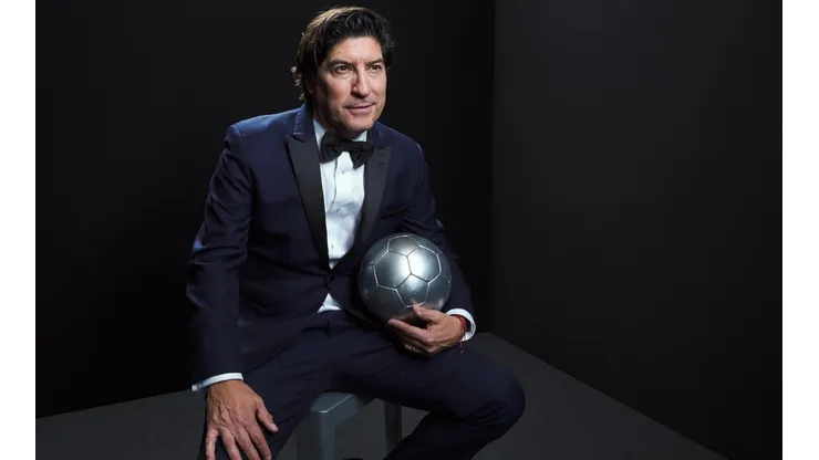 Zamorano estuvo recientemente en la gala de The Best.