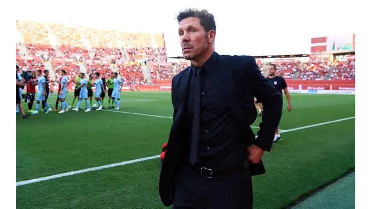El Cholo analizó el derbi madrileño.