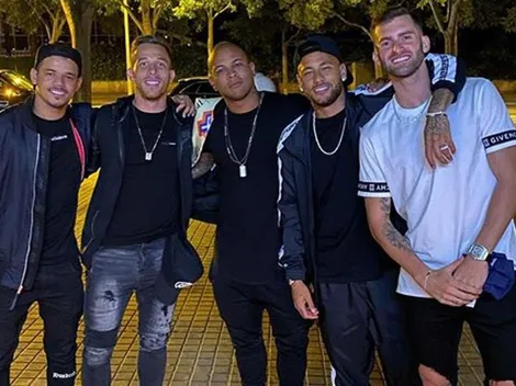 ¡Ojo Vidal! Carrete bohemio de Arthur con Neymar enfurece al Barça