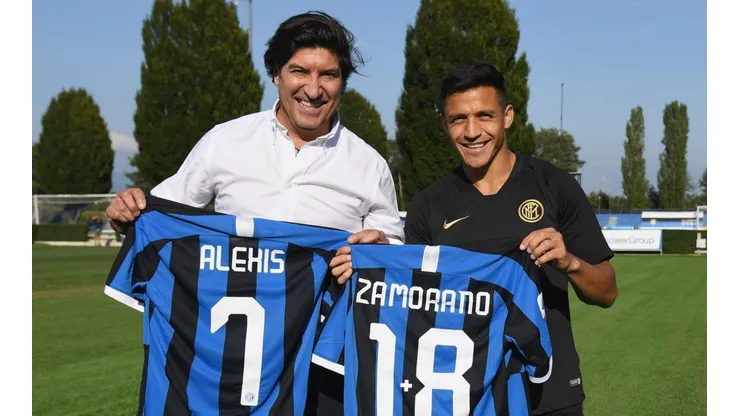 Zamorano y Sánchez compartieron recientemente.