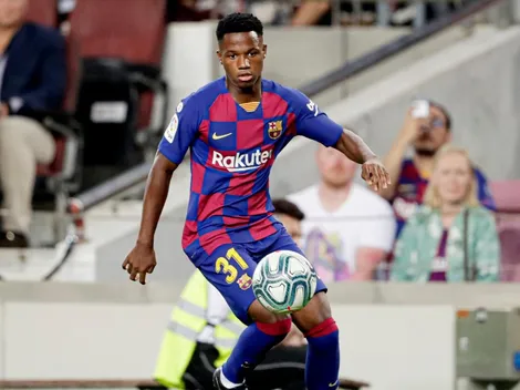 Ansu Fati se lesiona y se pierde el partido ante el Getafe