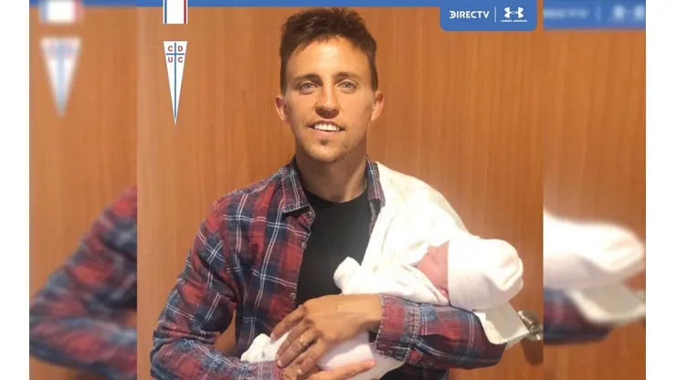 Diego y su pequeña Amelia.