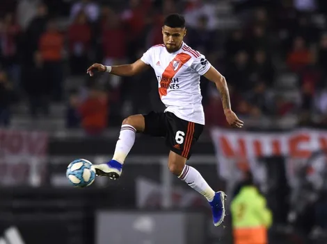 Paulo Díaz es duda en River para enfrentar al Gimnasia de Maradona