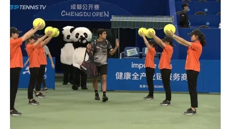 Garín no pudo con Pablo Carreño y fue eliminado del ATP de Chengdu