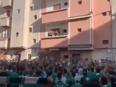 ¡Emocionante! El lindo gesto de los hinchas del Raja Casablanca