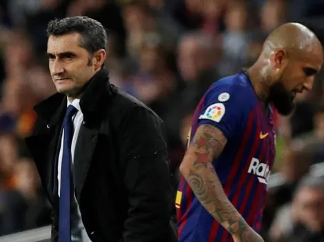 Valverde y suplencia de Vidal: "No encuentro la forma de jugar con once mediocampistas"