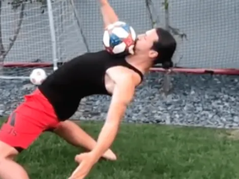 Ibrahimovic desafía a tres famosos deportistas al 'Matrix challenge'