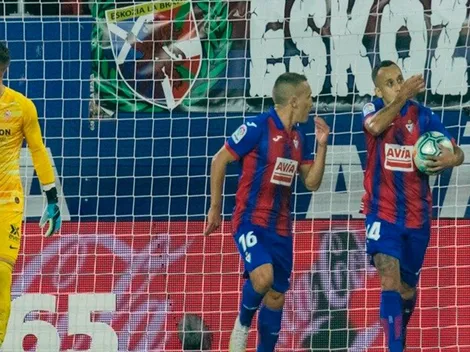 Fabián Orellana anota, levanta al Eibar y consigue remontada ante Sevilla
