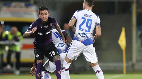 Pulgar ante la Sampdoria.