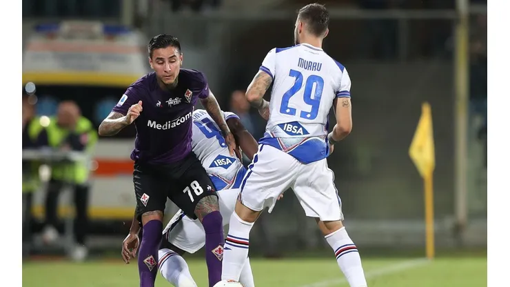 Pulgar ante la Sampdoria.