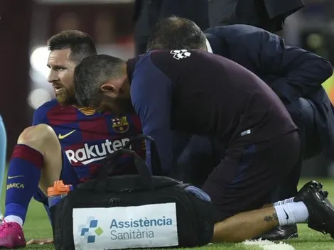 El desesperado Messi: "¡No me puedo romper!"