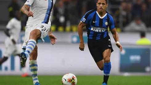 Alexis ante Lazio.