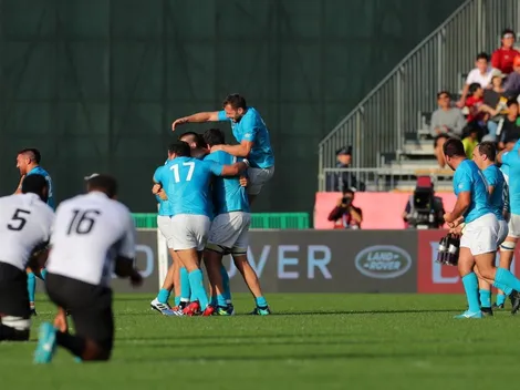 Uruguay hace historia en el Mundial de Rugby y derrotó a Fiyi