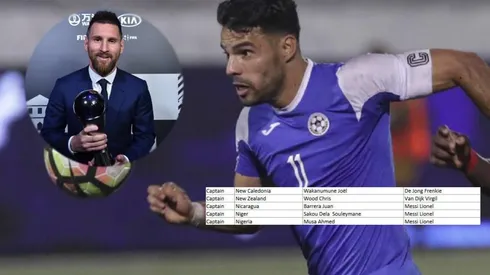 Barrera no votó por Messi.