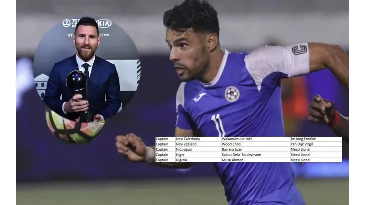 Barrera no votó por Messi.