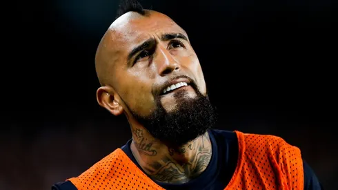 Vidal no jugó ante el Villarreal