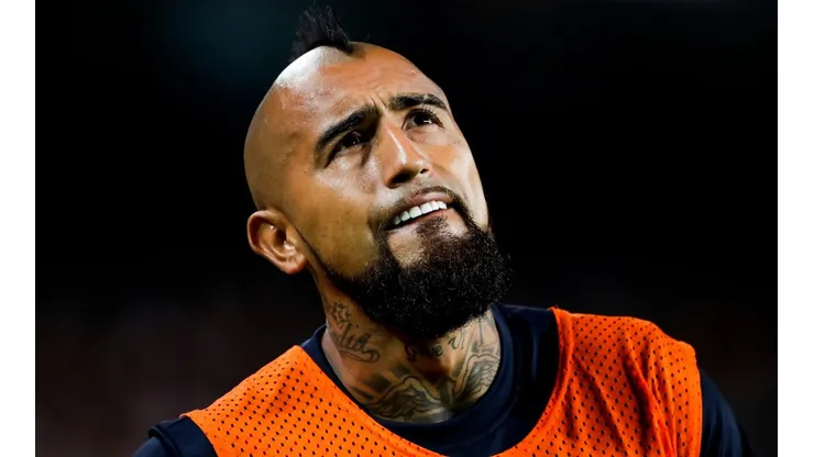 Vidal no jugó ante el Villarreal