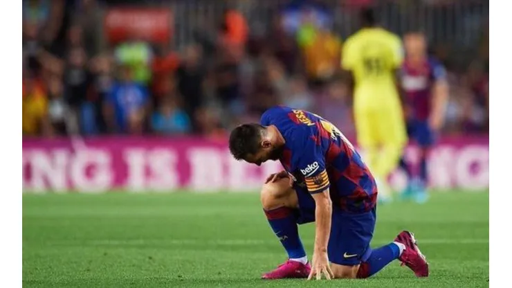 Ernesto Valverde le baja el perfil a lesión de Lionel Messi