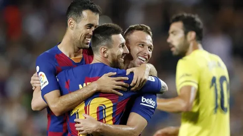 Arthur se mandó un golazo de alta factura.