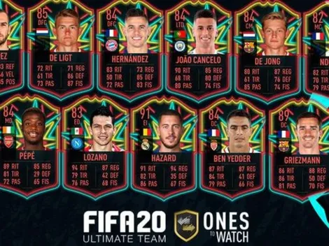 FIFA 20 anuncia los esperados Ones to Watch para el lanzamiento mundial