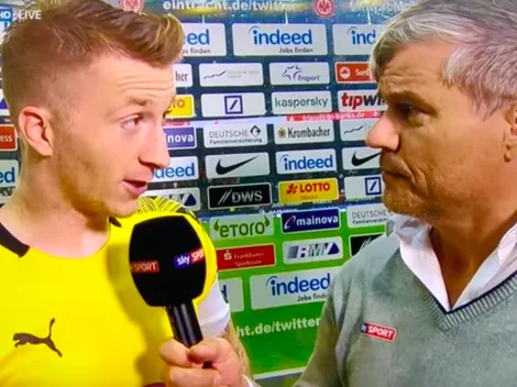 Reus se la echa en plena entrevista: "No vengas con tu mentalidad de m..."