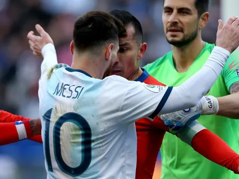 Reconciliación: Medel vota por Messi y aporta en su The Best