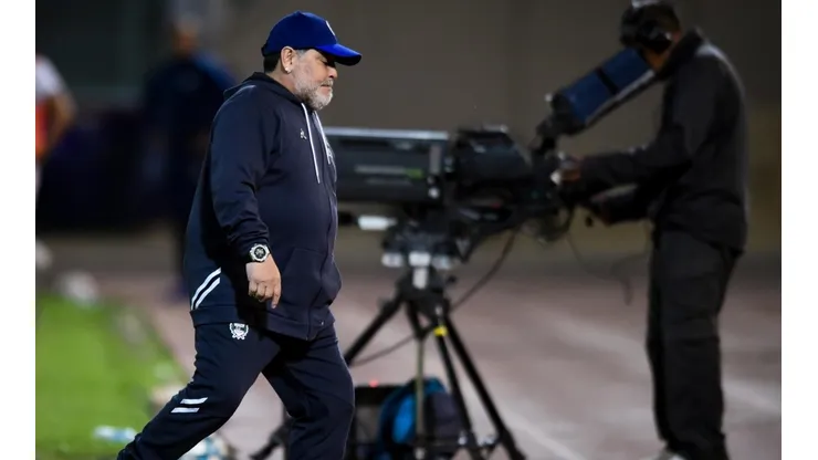 Maradona no la pasa del todo bien en Gimnasia.