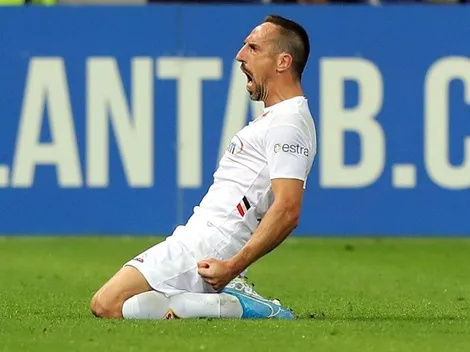 El inmortal Franck Ribery marca de volea su primer gol en el calcio