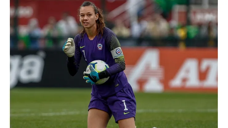 Christiane Endler ya está lista para la ceremonia.