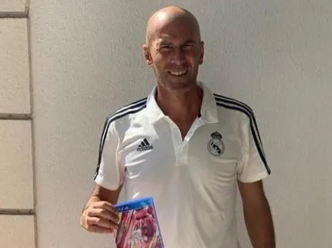 Zidane recibe su copia exclusiva de FIFA 20 a un día del lanzamiento