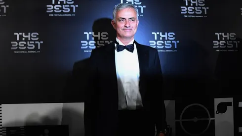 Uno de los invitados a la entrega de los The Best, José Mourinho.