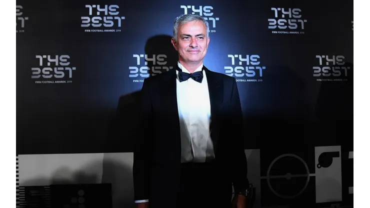 Uno de los invitados a la entrega de los The Best, José Mourinho.