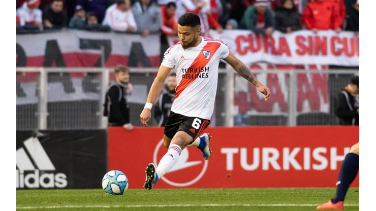Paulo Díaz provocó un penal que no era y que River no pudo aprovechar.