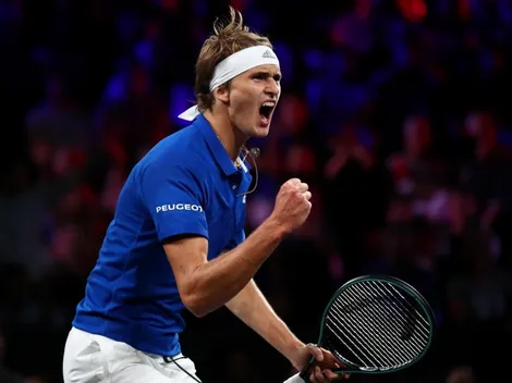 Zverev vence a Raonic en partidazo y deja la Laver Cup en Europa