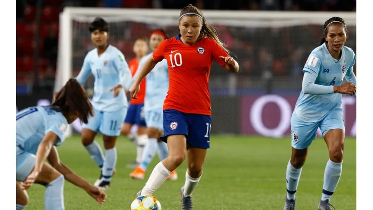 Chile contra Tailandia en el Mundial.