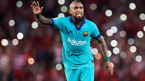 Vidal contra el Granada.
