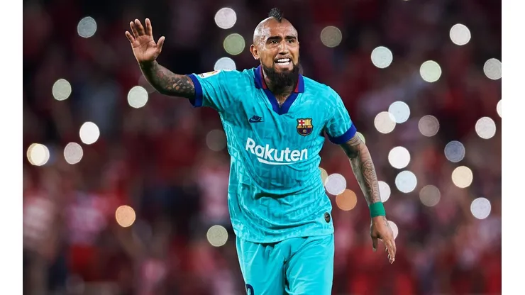 Vidal contra el Granada.