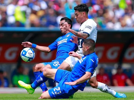 Pumas de Felipe Mora empata ante el Cruz Azul de Igor Lichnovsky