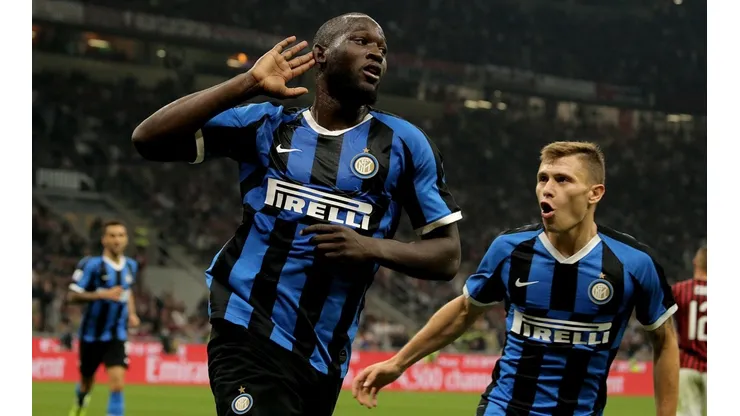Lukaku celebra el 0-2.