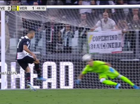 De penal y con potencia: El gol de Cristiano Ronaldo